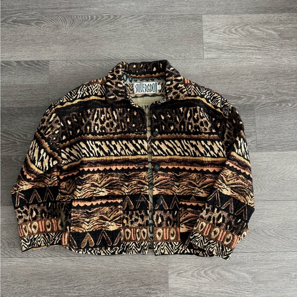Tapestry Animal Print Jacket - Picture 3 of 3